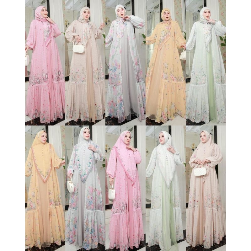 Azolla set Syari original Eldeena