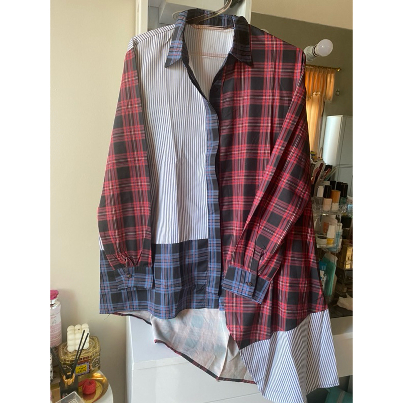 tartan shirt ala zerong