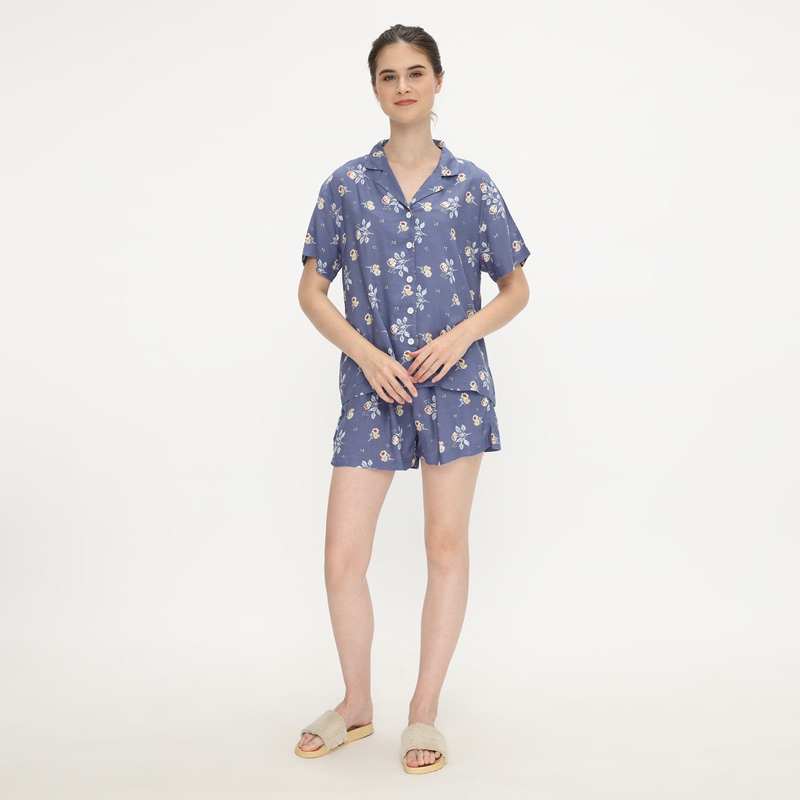 amanda set short pants pajamas