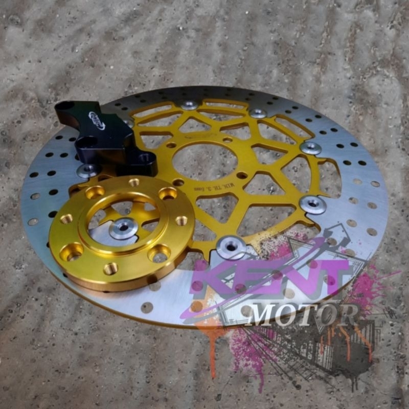 Piringan disc cakram RX KING KTC RACING 300MM FLOATING Disc cakram rx king new ktc 300mm