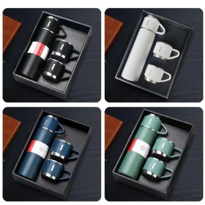 Termos Vacuum Flask Set Thermos Sultan Gift Box Hampers Botol