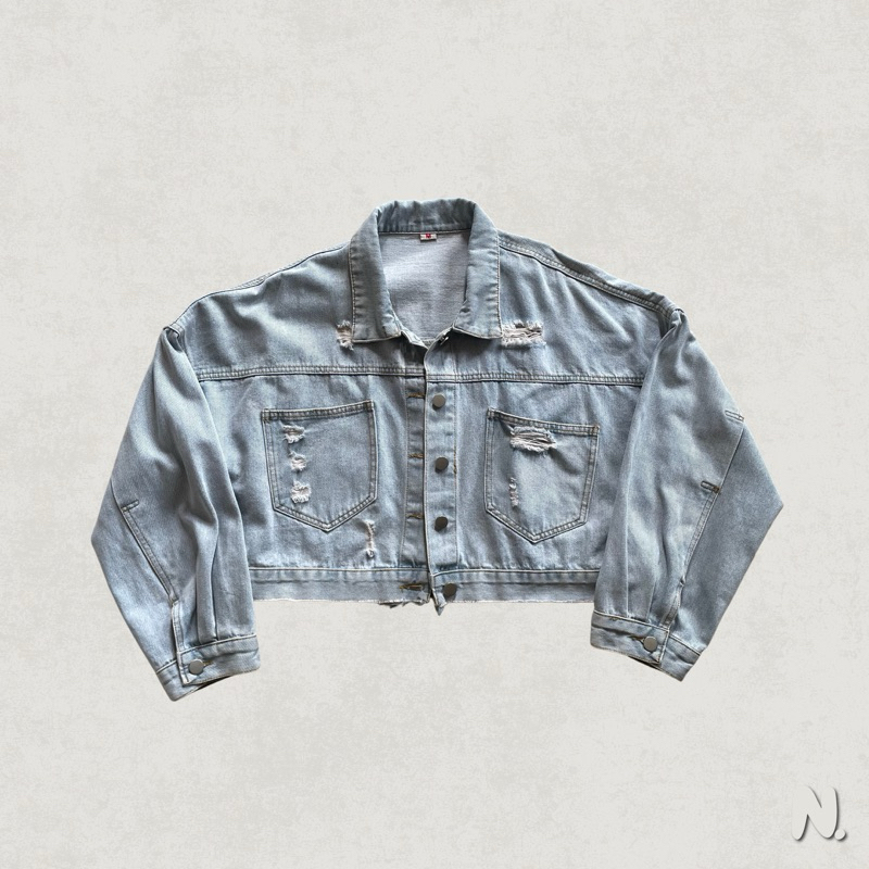 [PRELOVED] Denim Jaket light blue