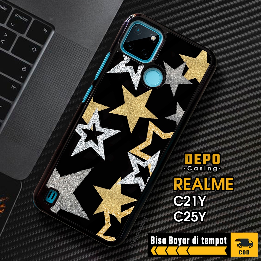 Case Realme C21Y C25Y Casing Realme C21Y C25Y Casing Depo Casing [STAR] Case Glossy Case Aesthetic C