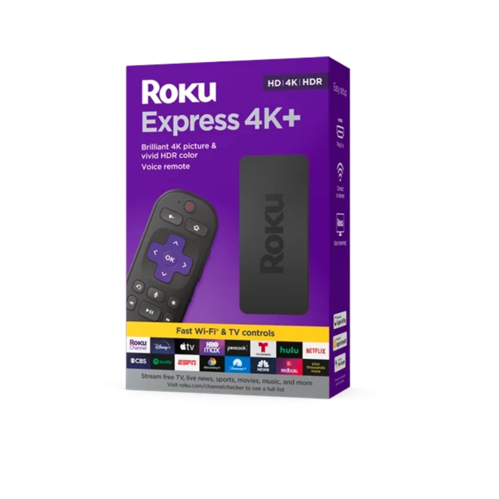 Roku Express HD - TV Box Streaming Media Player 1080p