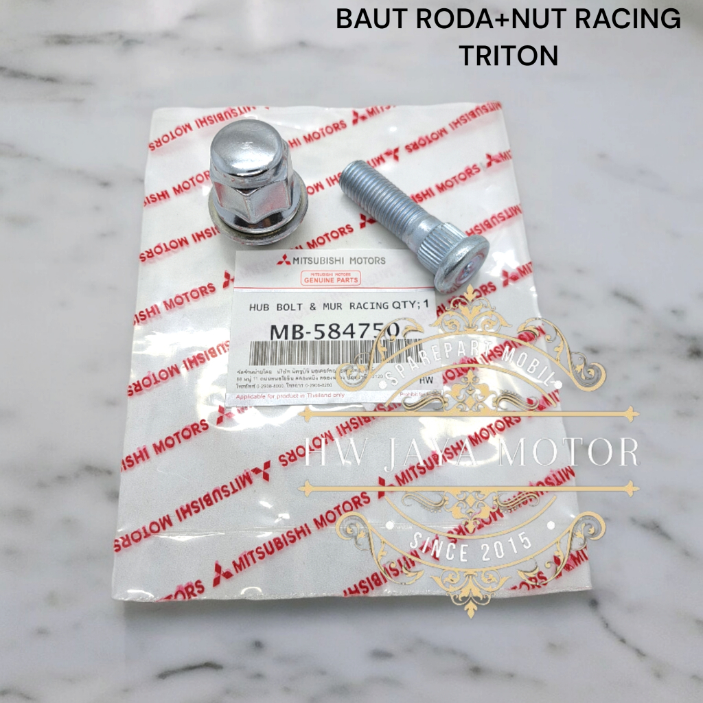 BAUT RODA MUR RACING MITSUBISHI TRITON ORIGINAL