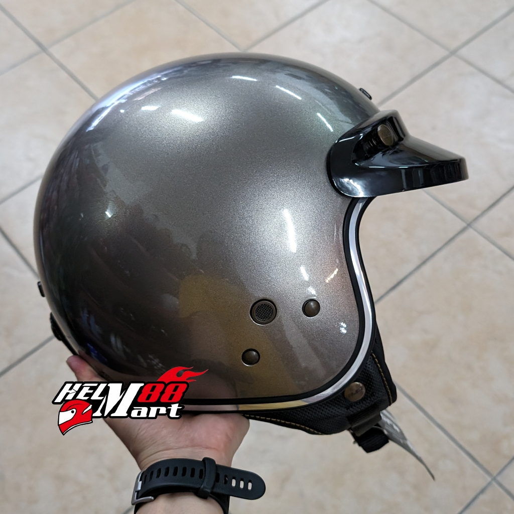Helm NJS NR80s NJS Retro - Helm Half Face Retro NR-80S NJS 80 NR 80s (ONGKIR HEMAT)