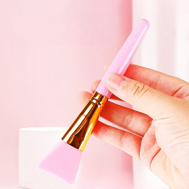 Kuas Masker Kuas Silikon Masker Wajah Brush Silikon Pastel Kuas Oles Masker Wajah