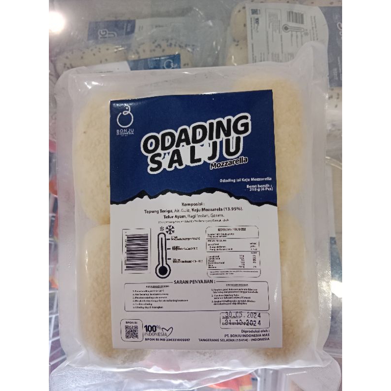 

Odading salju isi (keju Mozzarella)