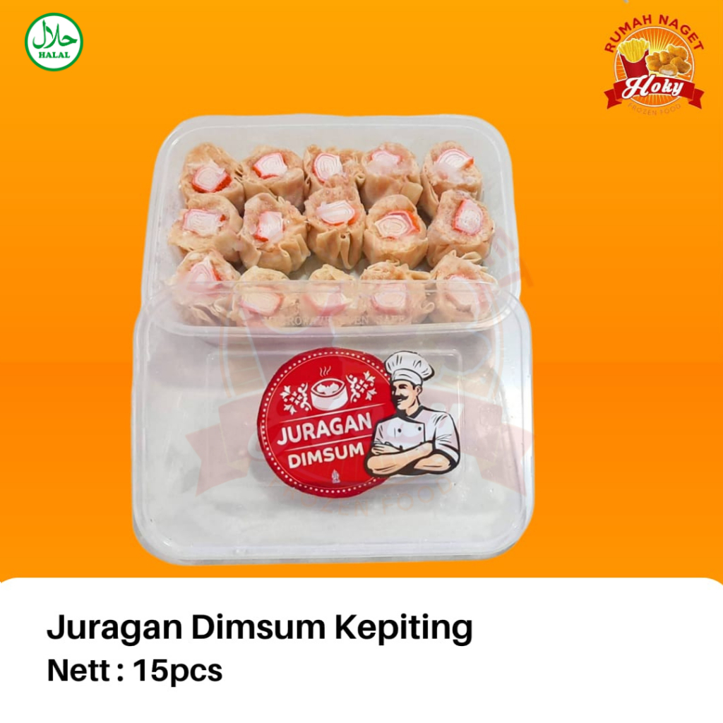 

Juragan Dimsum Kepiting 15pcs