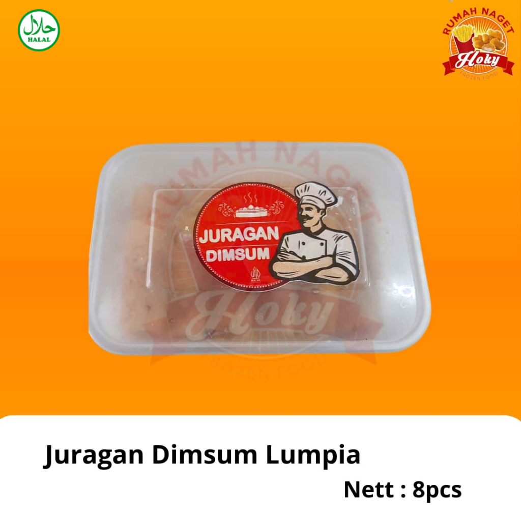 

Juragan Dimsum Lumpia Udang 8 pcs