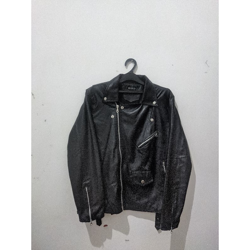 Jacket Leather Biker