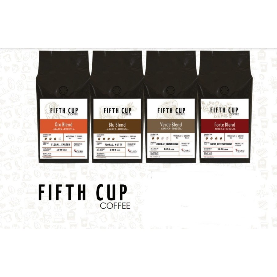 

FIFTH CUP BLEND COFFEE Arabica Robusta