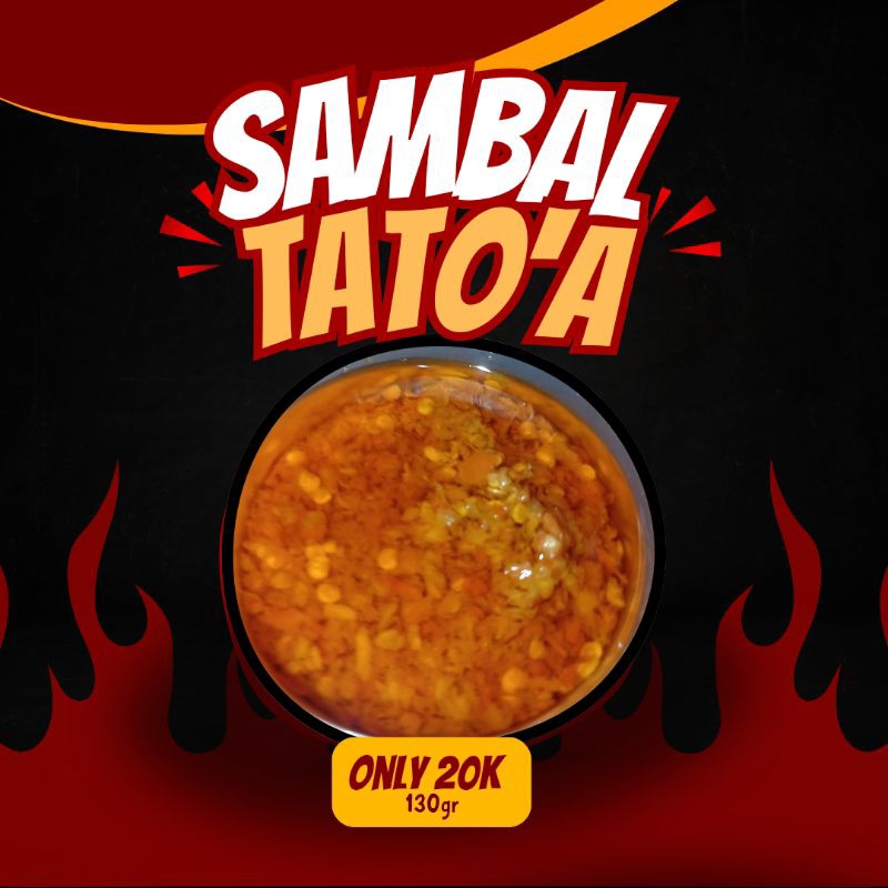 

SALTO "SAMBAL TATO'A" Sambal Bawang Gurih Renyahhh!!!!