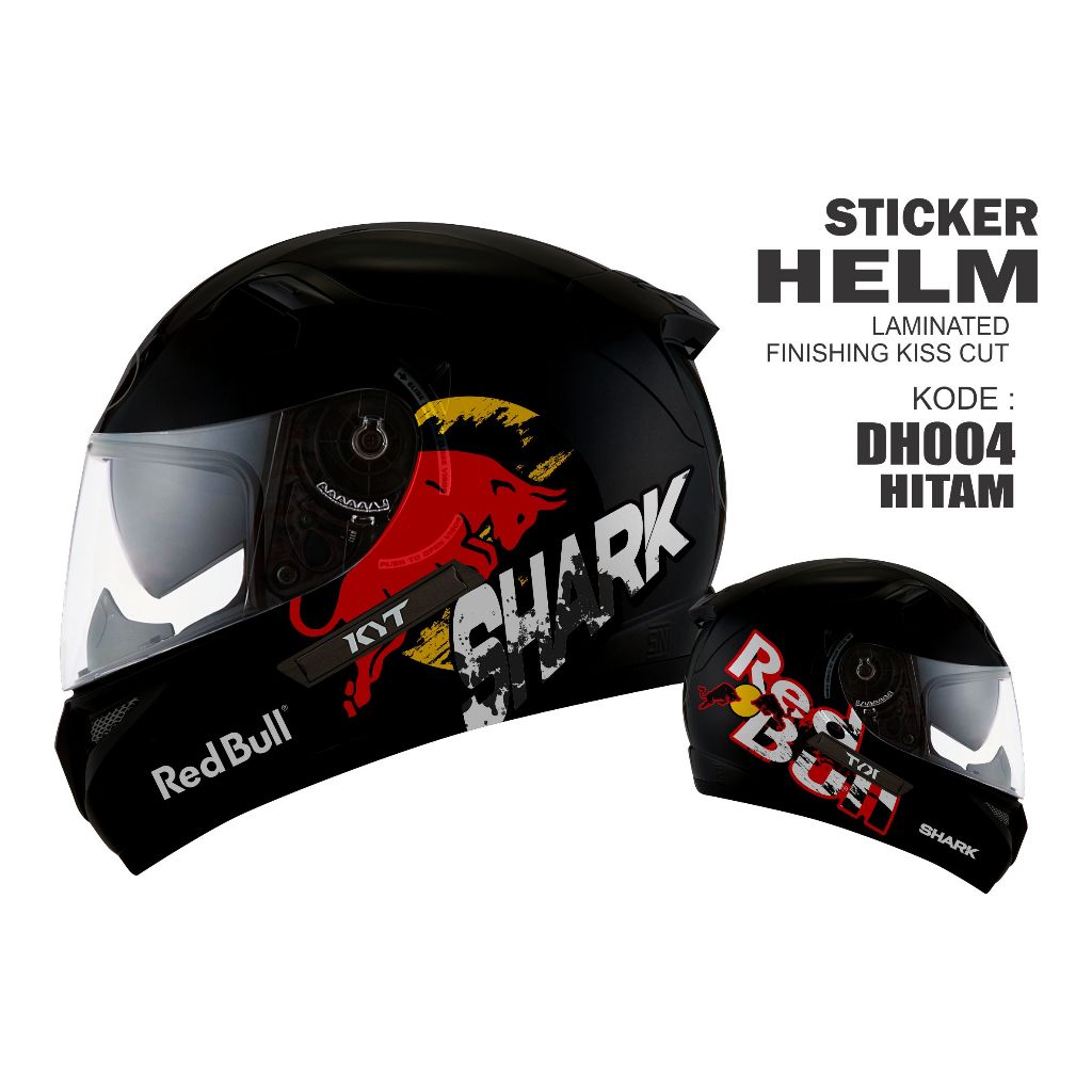 STIKER HELM / DECAL HELM MODIEF