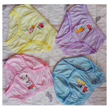 CD Anak Perempuan Celana Dalam Anak Cewek LOL Baby Bus Harga Satuan Motif Terbaru