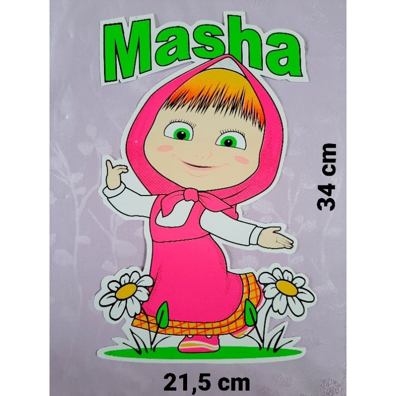 

STIKER GRAFTAC MASHA AND THE BEAR UKURAN BESAR