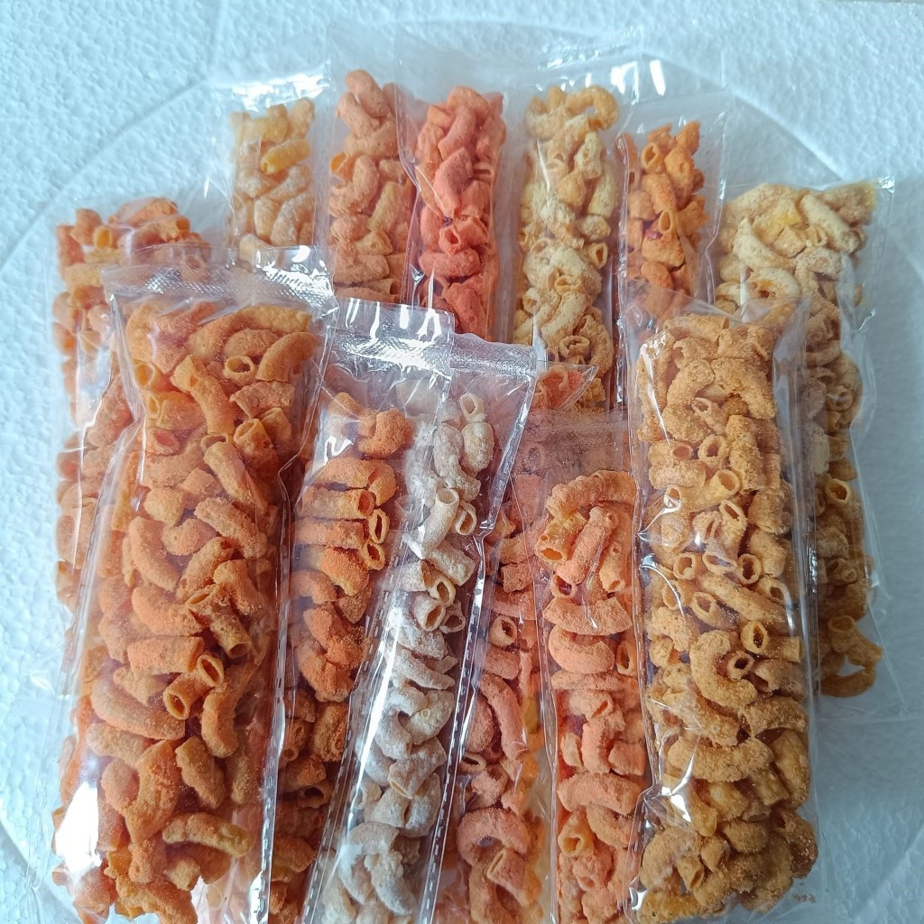 

Makaroni Bantat 45 gr Polos Tanpa Stiker / Makaroni / Snack