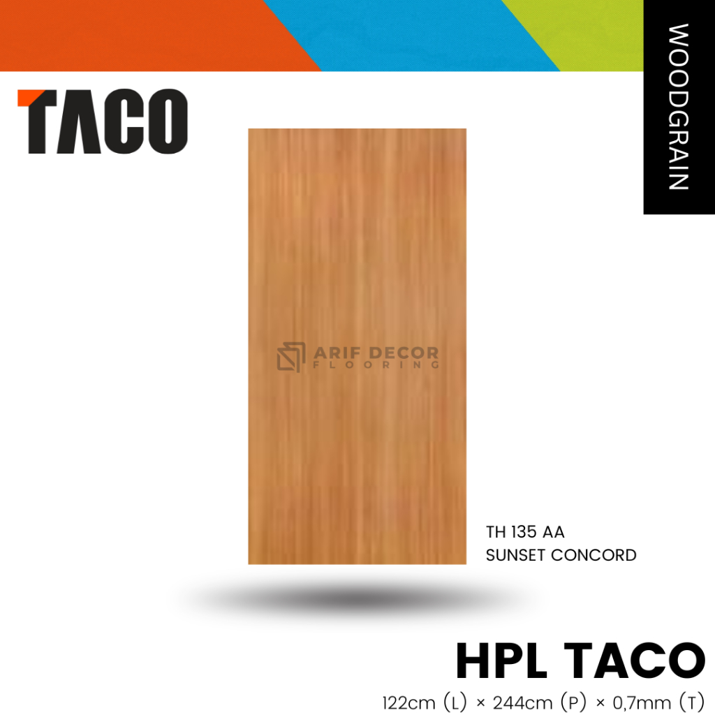 TACO HPL TH 135 AA SUNSET CONCORD