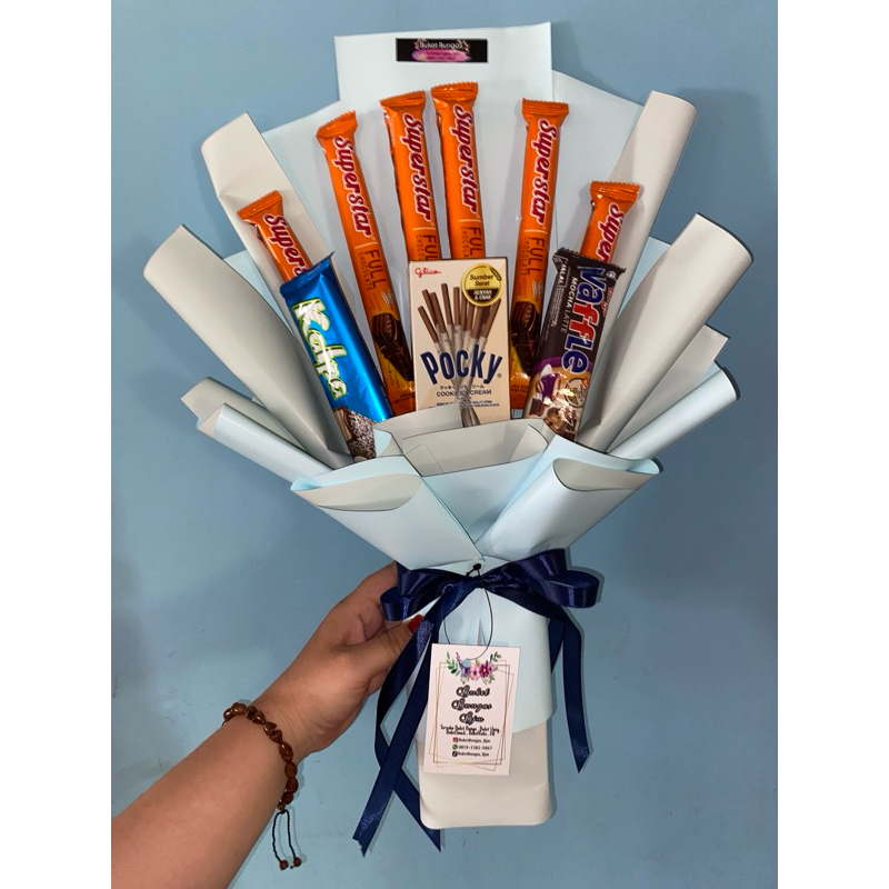 

[Sale]Buket Snack medium Ultah Wisuda Anniversary