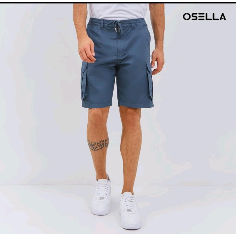osella celana cargo pendek pria - celana pendek pria