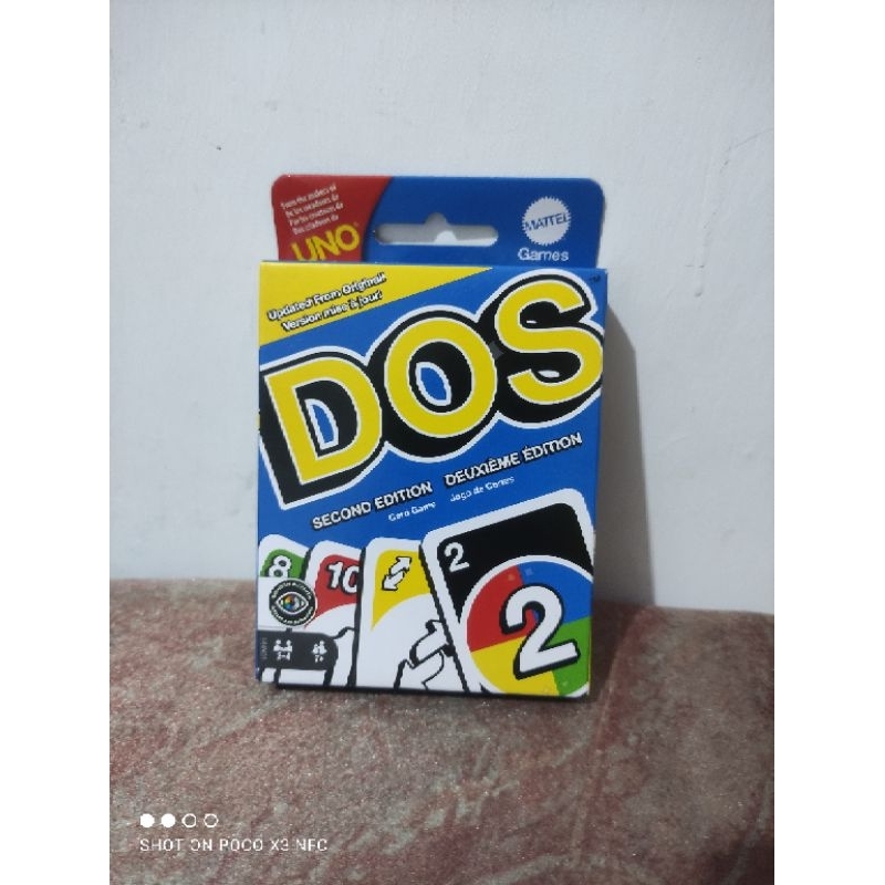 UNO Card Original Mattel Limited Edition (Uno DOS)