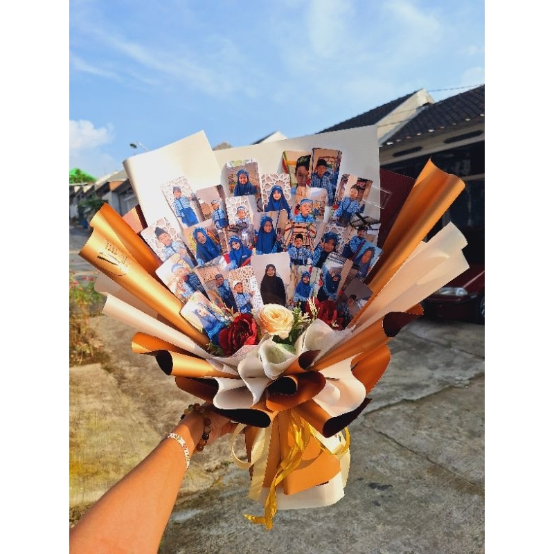

Handbuket foto graduation/buket foto/buket semarang
