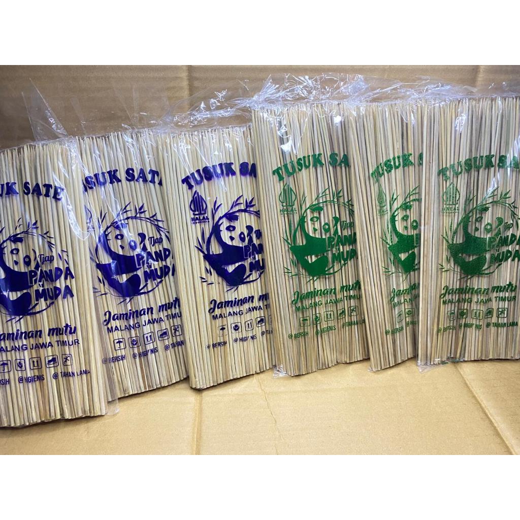 TUSUK SATE BAMBU TERMURAH CAP(PANDA)/TUSUK SATE AYAM/TUSUK SATE DAGING
