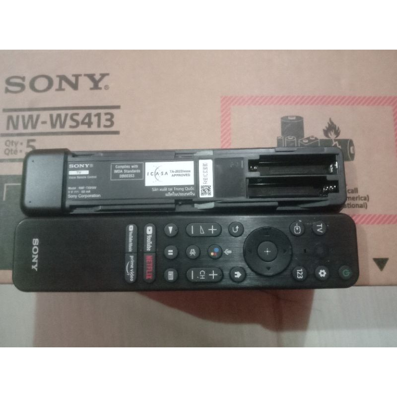 REMOT TV SONY RMF - TX800P/ 810P V0ICE G00GLE ORGINAL BAWAN SONY