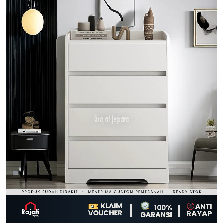 Meja Laci Lemari Laci Meja Kamar Drawer Meja Kamar Tidur | RJMLEB3