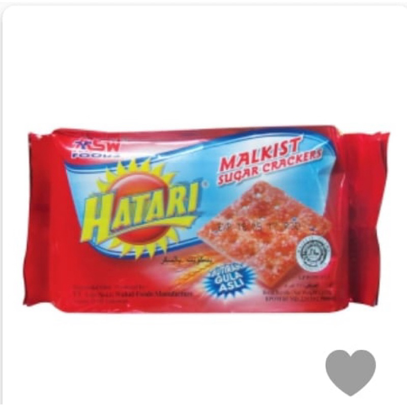 

HATARI Malkist Sugar Crackers 110gram