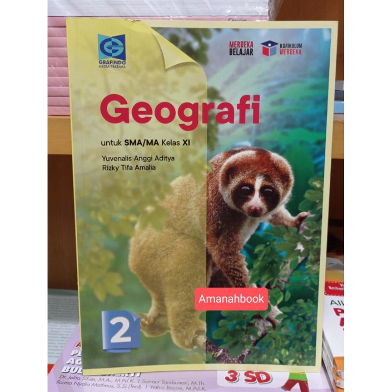 Buku Geografi SMA Kelas 11 Kurikulum Merdeka Grafindo