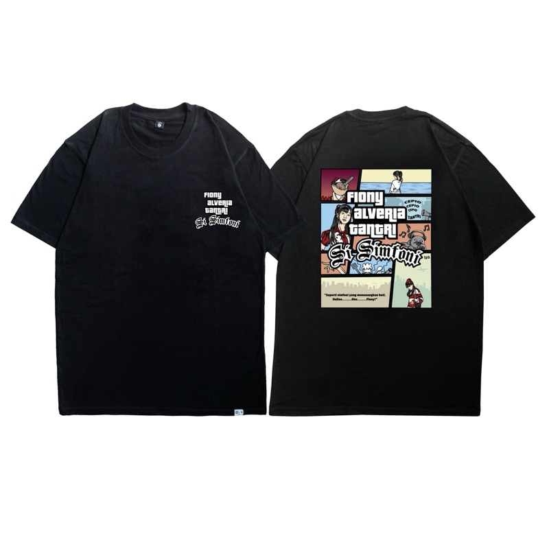 Kaos Fiony Jkt48 Hitam