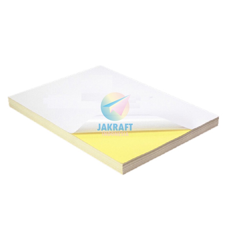 

TOP 5 Lembar Kertas Stiker Sticker Glossy Chromo Bontax Art Paper A4 ARTOS Anti Air Berkualitas