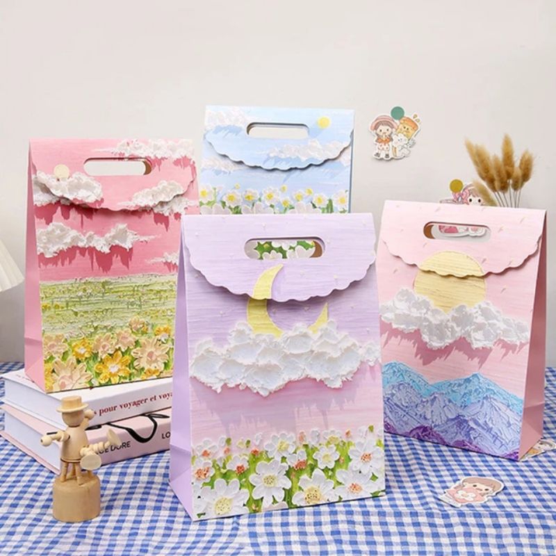 PREMIUM PAPER BAG GIFT BAG TAS HADIAH 3D AESTHETIC/PAPER BAG GB-16