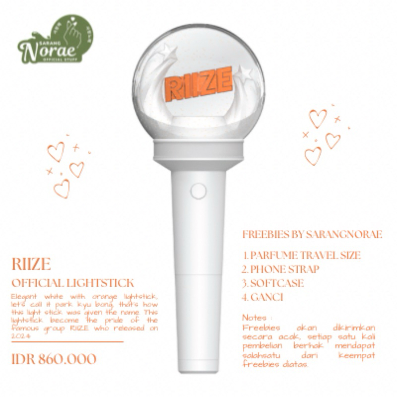 RIIZE Official LightStick Fanlight