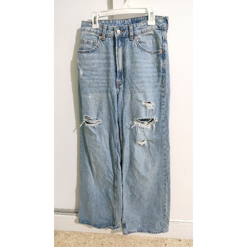 PL HnM wide jeans sz 36