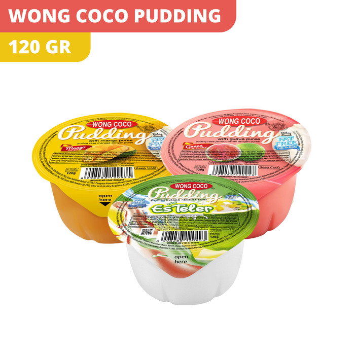 

Wong coco pudding guava / kelapa / mangga 120 gram