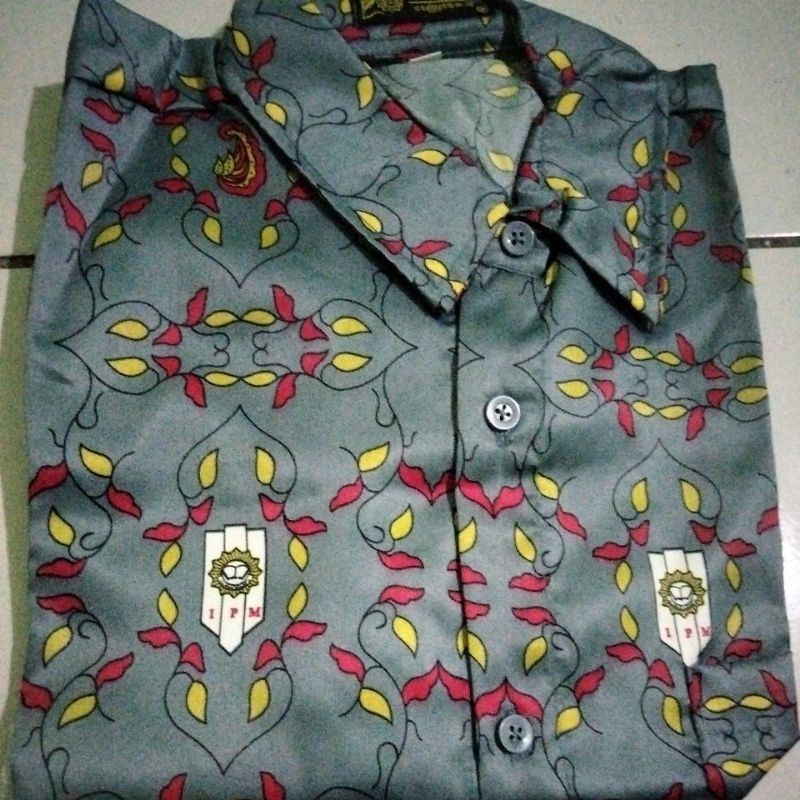 motif lama batik ipm SMA/MA bahan satin