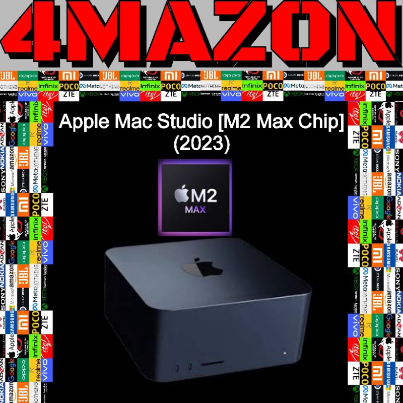 {INTER™} Apple Mac Studio [M2 Max Chip] (2023)