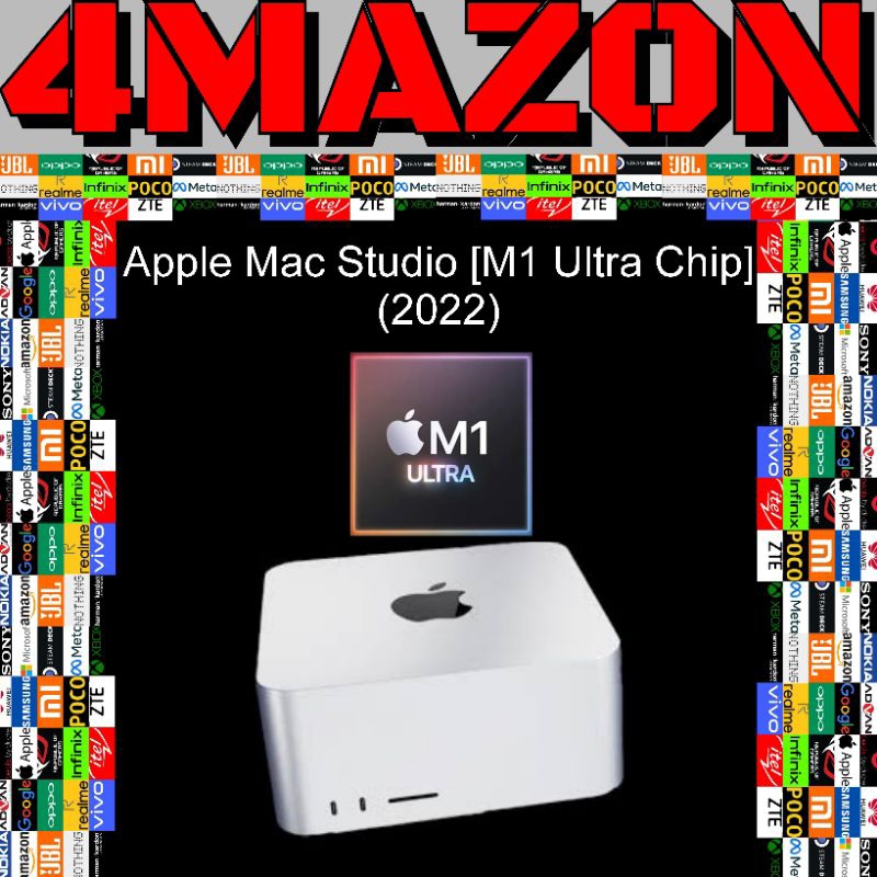 {INTER™} Apple Mac Studio [M1 Ultra Chip] (2022)