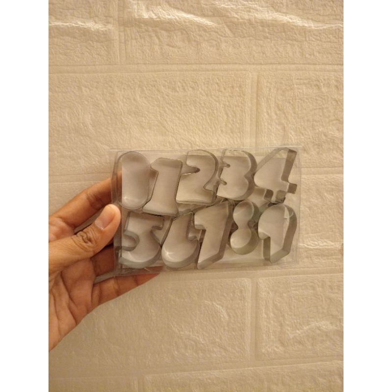cetakan huruf dan angka /  nastar / cetakan wortel / cetakan huruf stainless