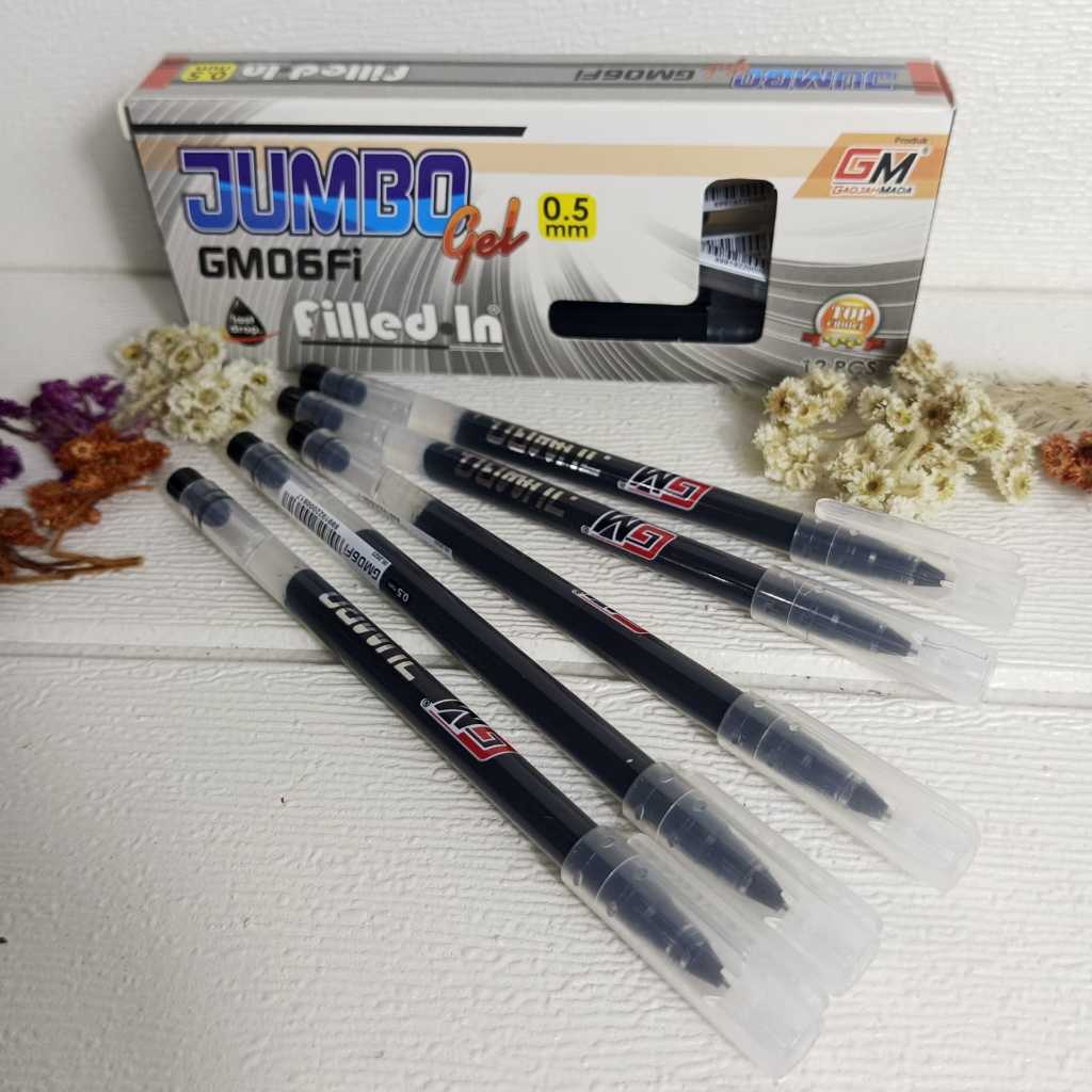 

Bolpen / Pulpen Gelpen Jumbo Gel GM-06FI