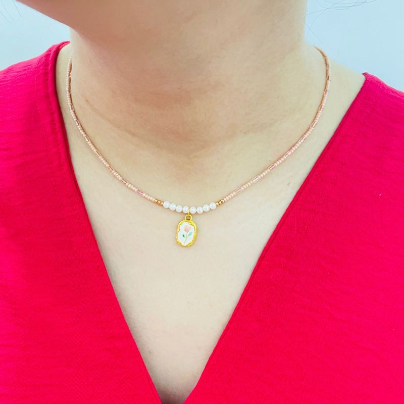 KALUNG MANIK EMAS HK ASLI 24K EMAS HK ASLI 999%