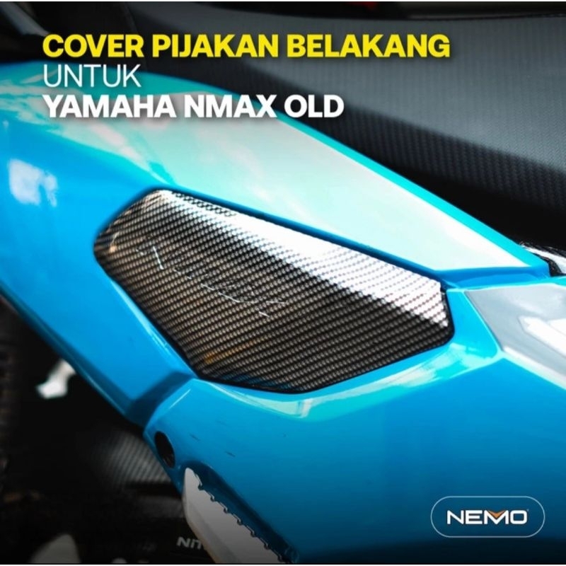 NEMO Cover Pijakan Nmax 155 Old Carbon