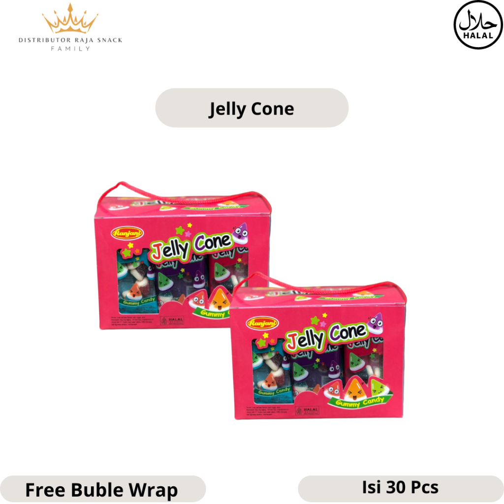 

Ranjani Jelly Cone 1 Box isi 30pcs @5gram