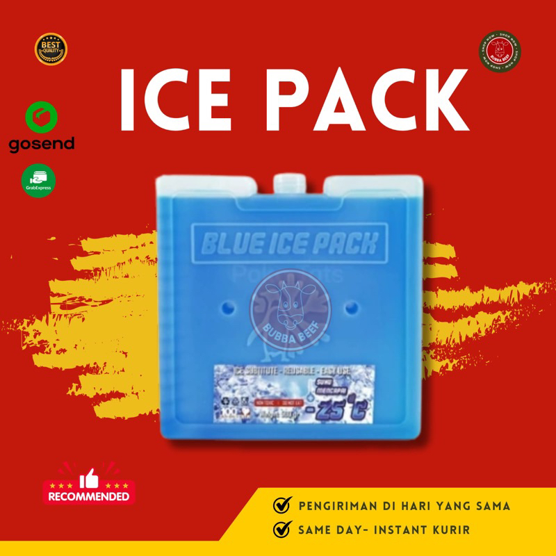 Blue Ice Gel Pack Medium | Ice Pack Gel | Blue Ice Pack Super | Ice Cool Pack | Ice Cool  Gel | Ice 