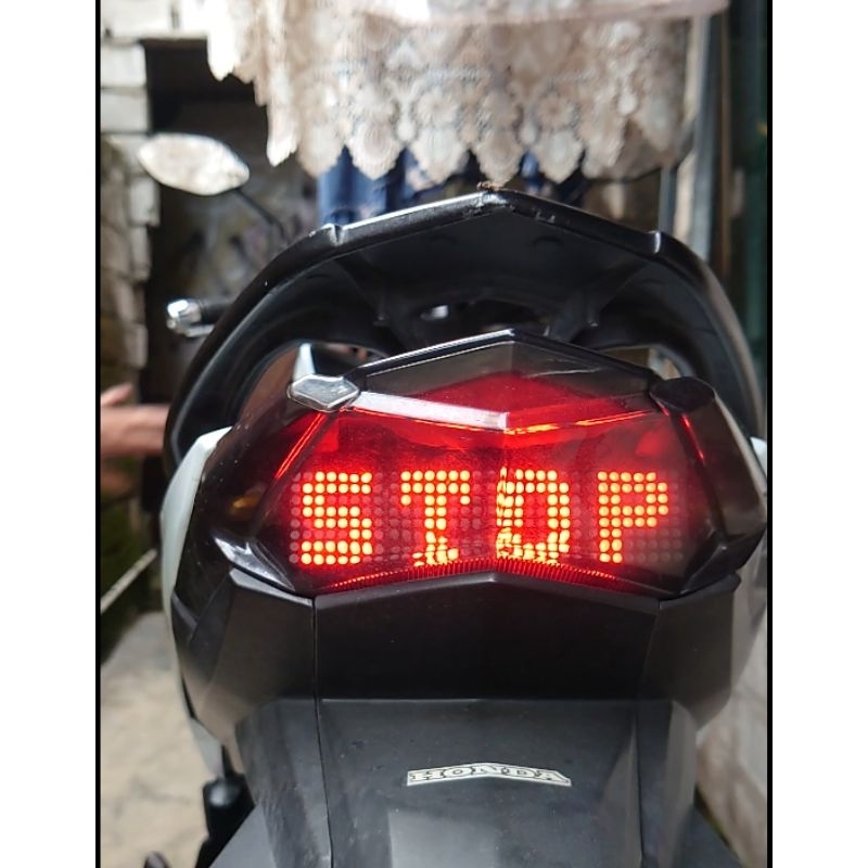 STOPLAMP RUNNING TEXT VARIO LED OLD