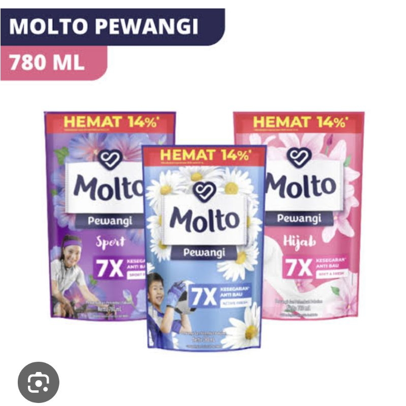 MOLTO PEWANGI PAKAIAN 780ML