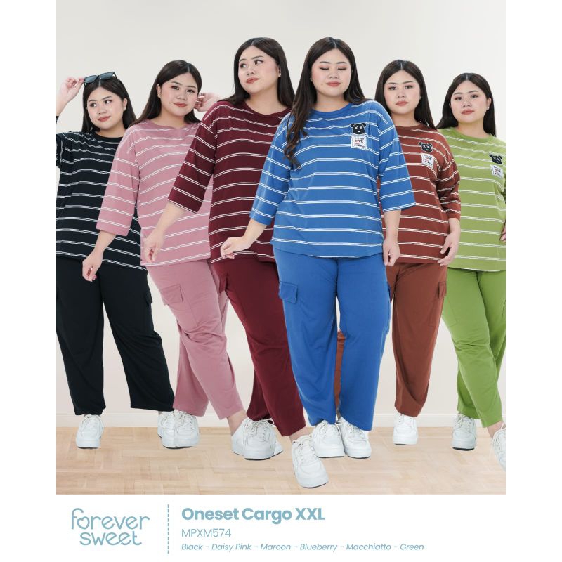 Forever Sweet - Babydoll Setelan Celana Panjang XXL Jumbo