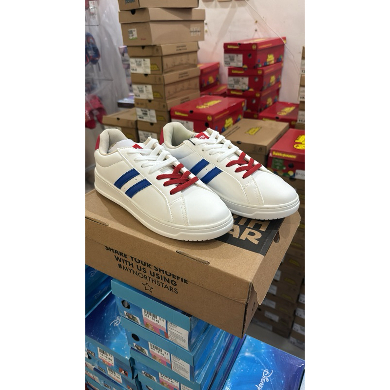 NORTH STAR Sepatu Dewasa Strip Blue 8209070